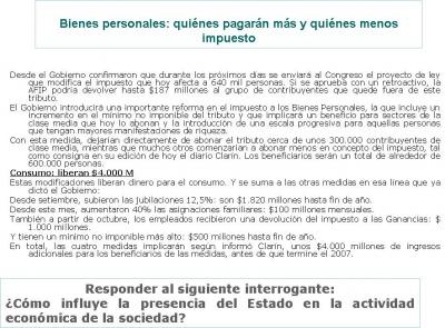 ¿Cómo influye la presencia del Estado en la economía?